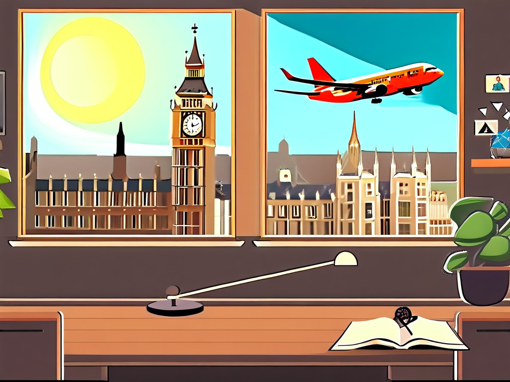 祝福孩子出国留学