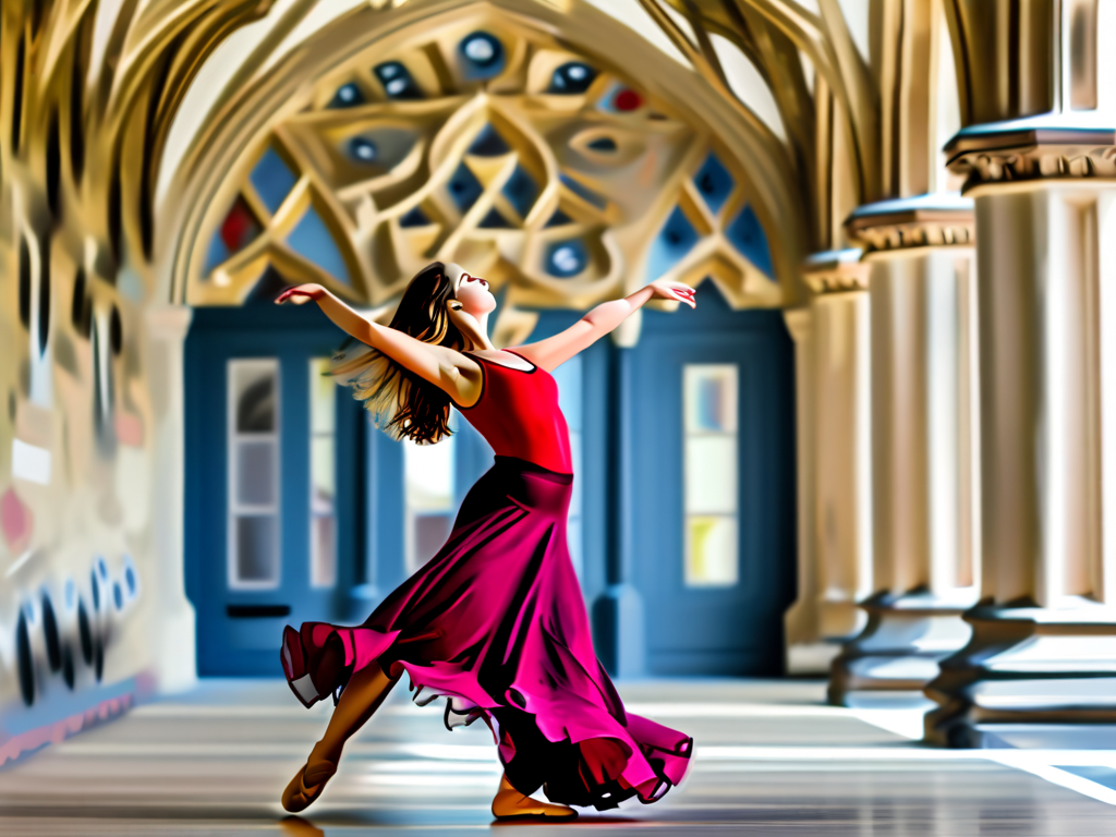 舞蹈学专业留学舞蹈教室